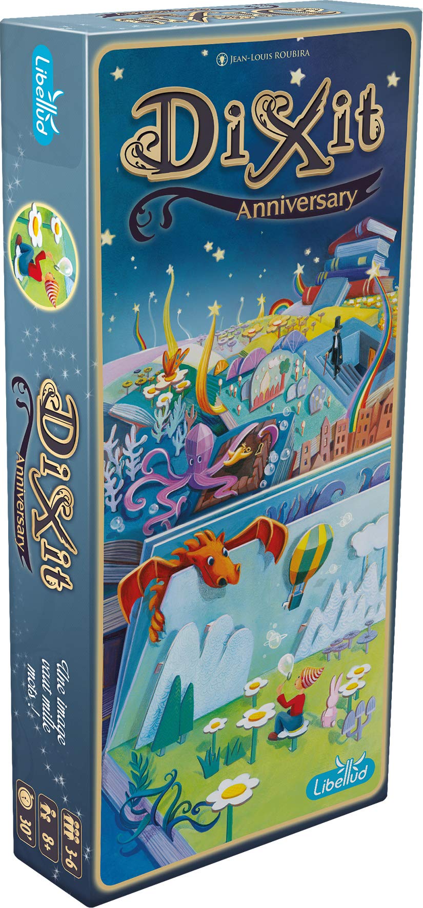 Dixit 9 – Extension Anniversary – Asmodee – Board Game – Imagination Game