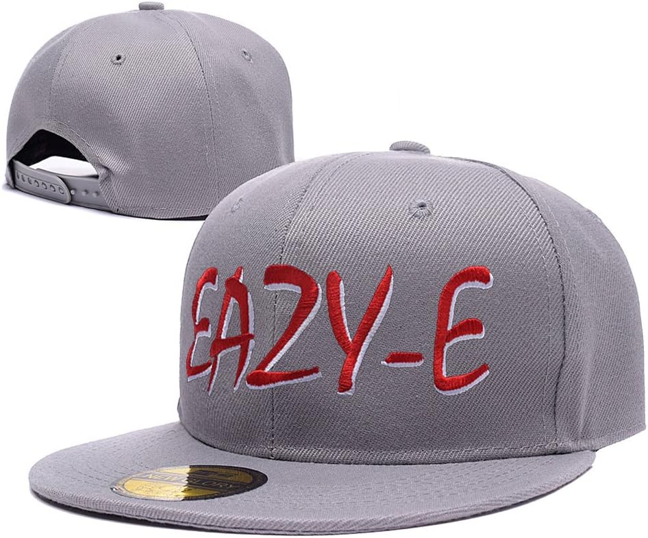 YUDUODUO Eazy-E Logo Adjustable Snapback Embroidery Hats Caps