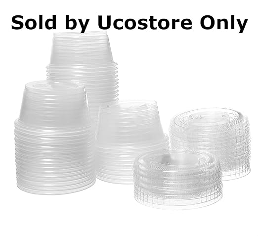 shop-tek plástico desechables tazas de parte de soufflé tazas con ...