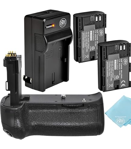 Amazon.com : Battery Grip Kit for Canon EOS 70D, EOS 80D, EOS 90D