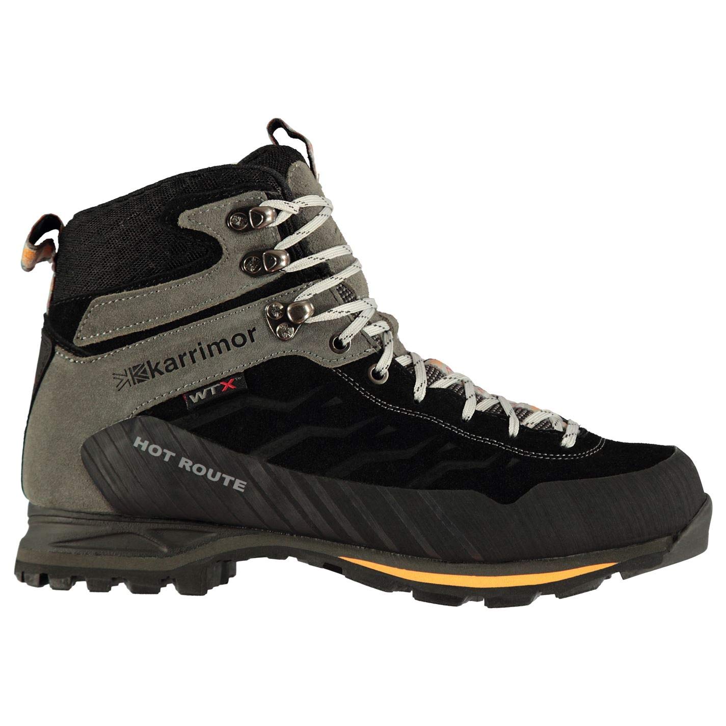karrimor mens helix mid weathertite hiking boots black