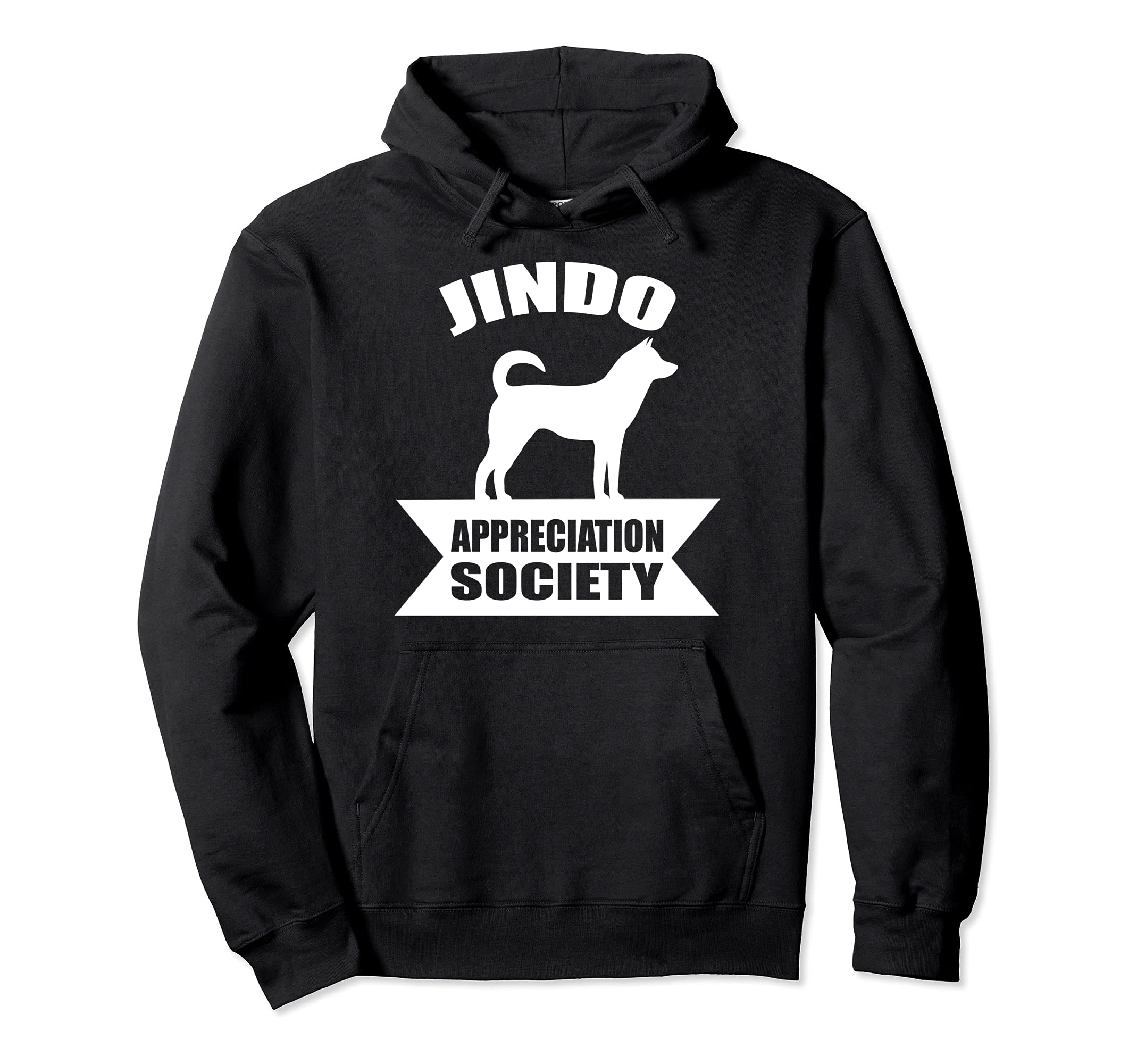 Korean Jindo Dog Pullover Hoodie