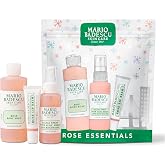 Mario Badescu Rose Essentials 3-Piece Set &ndash; Rose Body Wash, Rosewater Facial Spray &amp; Lip Balm for Hydrating Head-to-Toe Skincare