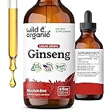 Wild & Organic Korean Panax Ginseng Extract Liquid