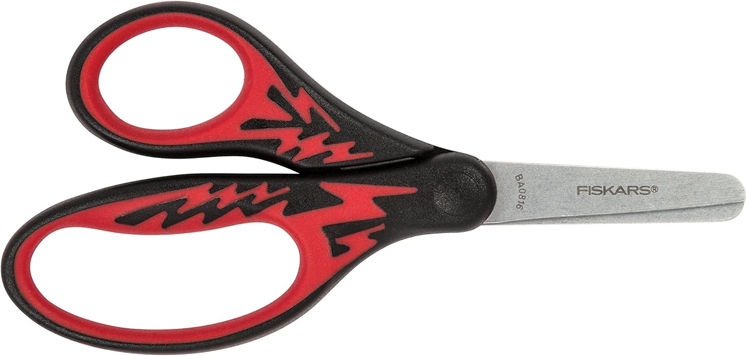 Fiskars 5 Inch Softgrip Blunt-tip Kids Scissors, Color Received May Vary: Home & Kitchen