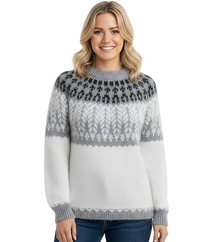 Suéter De Punto Gruo Fancy Fair Isle - Retro, Indie And Unique Fashion