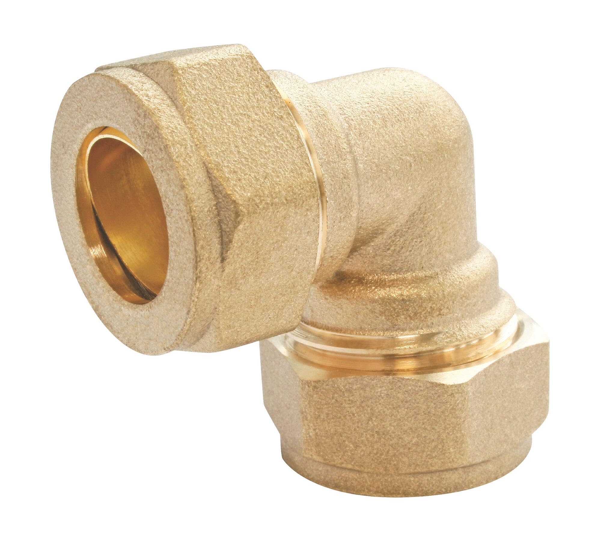 SOMATHERM FOR YOU 3540730013606 Angle TC Ring Brass 18 Elbow Clamp Ring Similar to Brass Copper Pipe Diameter 18 None