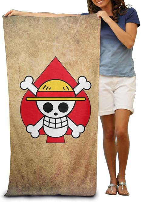 Amazon Co Jp アニメhearts One Pieceロゴ31 5 51 ビーチタオル ホーム キッチン