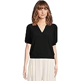 Michael Stars Womens Quinn Puff Sleeve Top