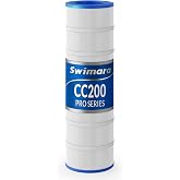 Swimara Pro Series for Pentair CC200 Pool Filter Cartridge 200 sq ft | Replaces PAP200/R173217/59054400; fits CCRP200/Posi-Clear RP200; 3 oz/sq yd trilobal media for steady flow &amp; easy rinsing