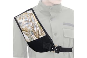 Jarocye Hunting Shoulder Pad Adjustable Right Recoil Shield Range Target Shooting Recoil Pad Shoulder Shield Protection Thick