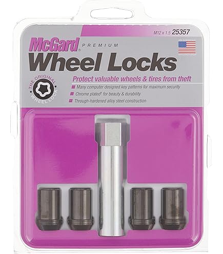 Amazon.com: McGard 24216 Black Cone Seat Wheel Locks (M14X1.5