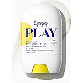 Supergoop! PLAY Everyday Sunscreen Stick SPF 50 - Lightweight, Non-Greasy Formula - Natural Finish - Fragrance Free - Water &