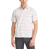Van Heusen Mens Essential Woven Short Sleeve Button Up