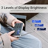 August MB225B Portable DAB/DAB+ FM Radio 40 Presets 2000mAh Battery Black view 6