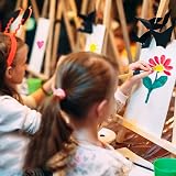 Koncci 10 Pack Canvas 20x25cm 8x10 Inch Acid-Free Cotton Panels for Painting view 6