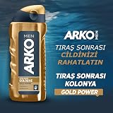 Arko Men Aftershave Cologne Gold Power 250ml Skin Comfort Refreshing view 2