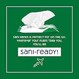 Sani Hands Anti-bacterial Hand Wipes 120pk - Biodegradable, Vitamin E, Aloe Vera view 9