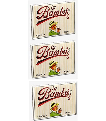 4 packs booklets of big bambu cigarette rolling papers Classic Papers! - 50 Packs! Big Bambu Papers - 24