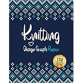 Knitting Design Graph Paper: 4:5 Ratio Blank Knitter's Workbook