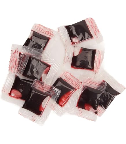 Accessorio Halloween Accessorio Costume Halloween - Finto Tubo Di Sangue E Pillole Vampiro, Scherzo Divertente Accessorio Halloween Vampiro