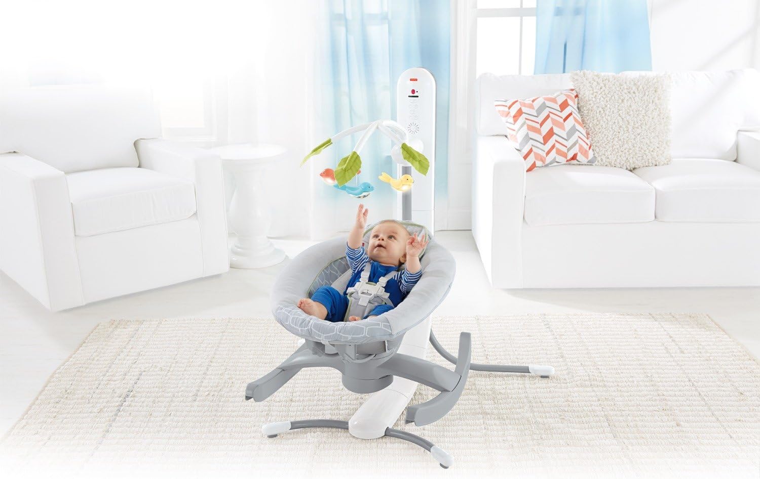 fisher price 4 in 1 cradle n swing