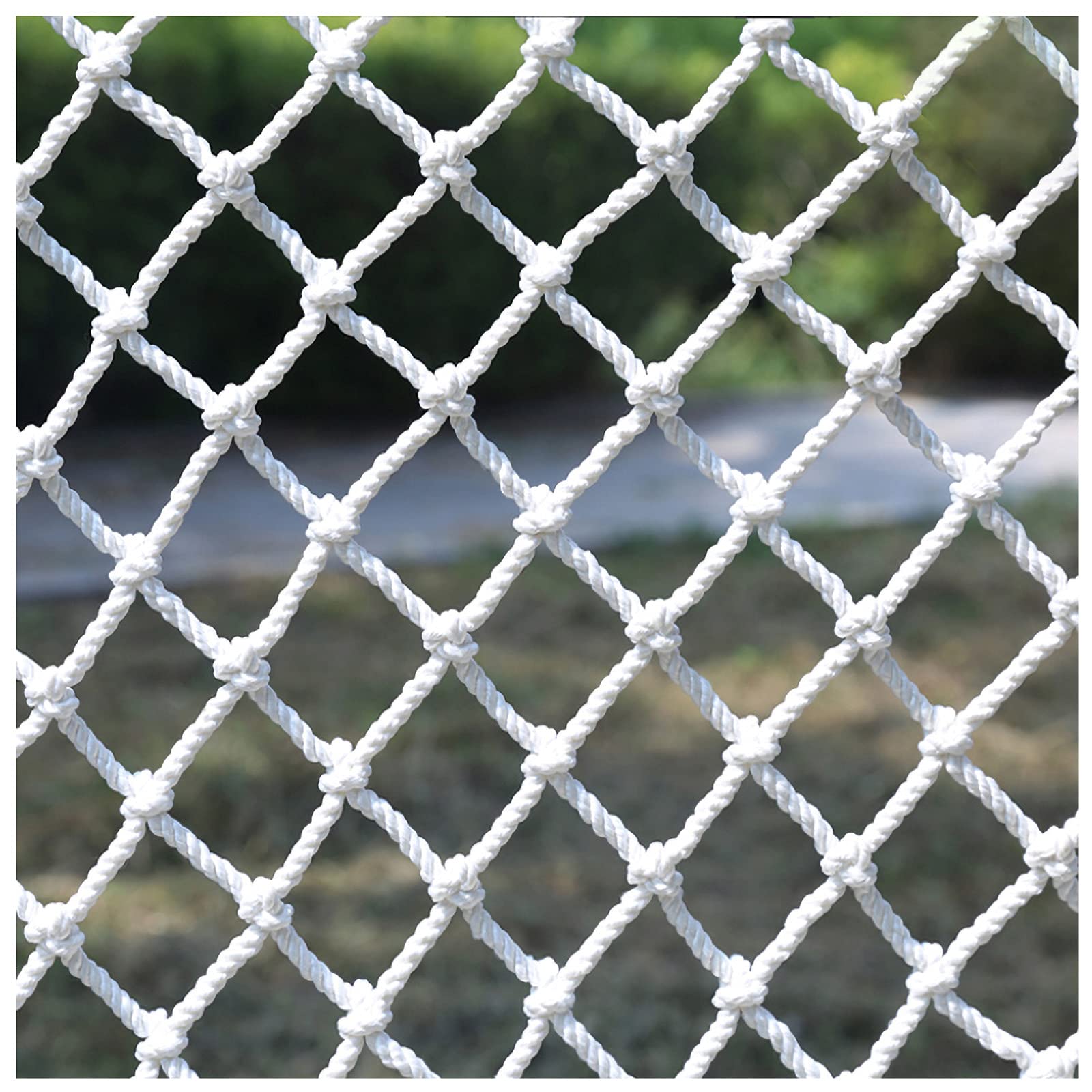 MUYUNXI Child Safety Net Protection Fence Net Mesh Nets Mesh For Balcony Banister Stair Playground 6mm*10cm Wear Anti-corrosion Suitable For Stair Balcony Window(Size:1.5 * 4m（4.9 * 13.1ft）)