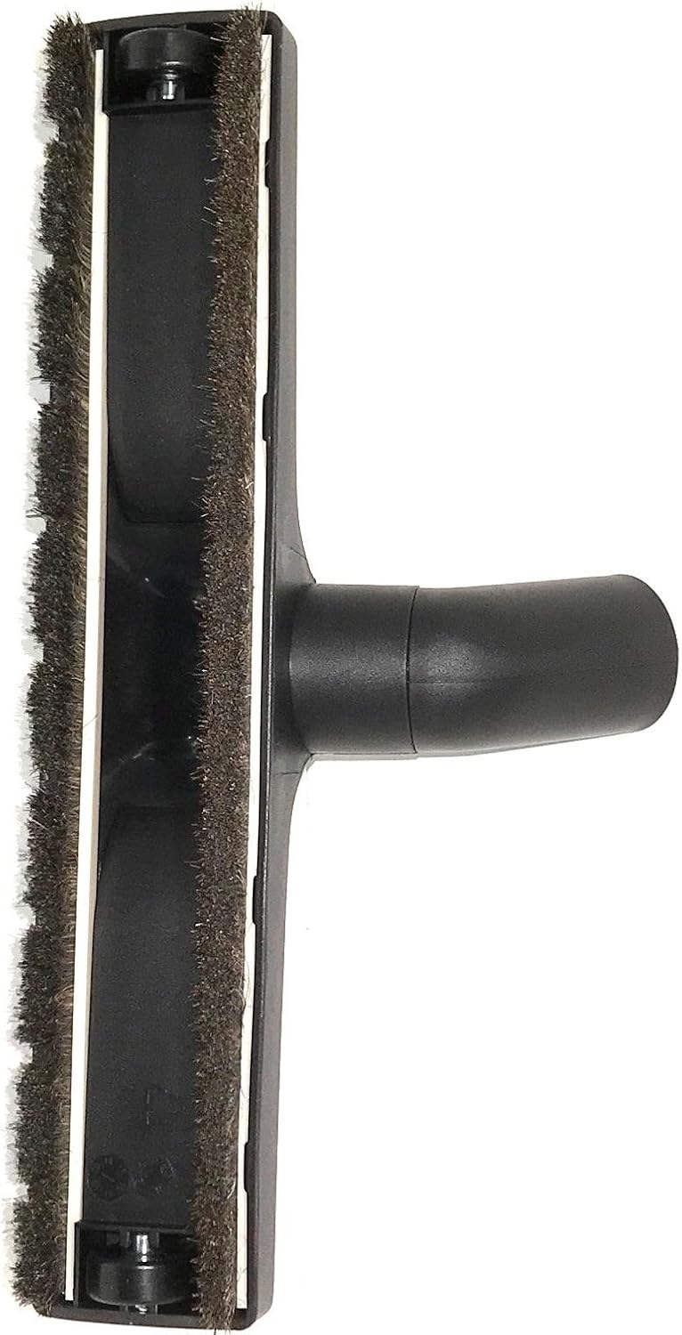 Genuine MP Soft Touch Deluxe Vacuum Cleaner or Central Vac Hardwood and Bare Floor or Wall Brush. Natural Delicate Horse Hair Bristles for Thorough Cleaning. (10 Inch): Home & Kitchen