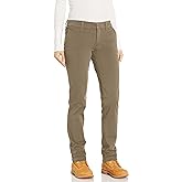 Dickies Womens Perfect Shape Straight Twill Pant