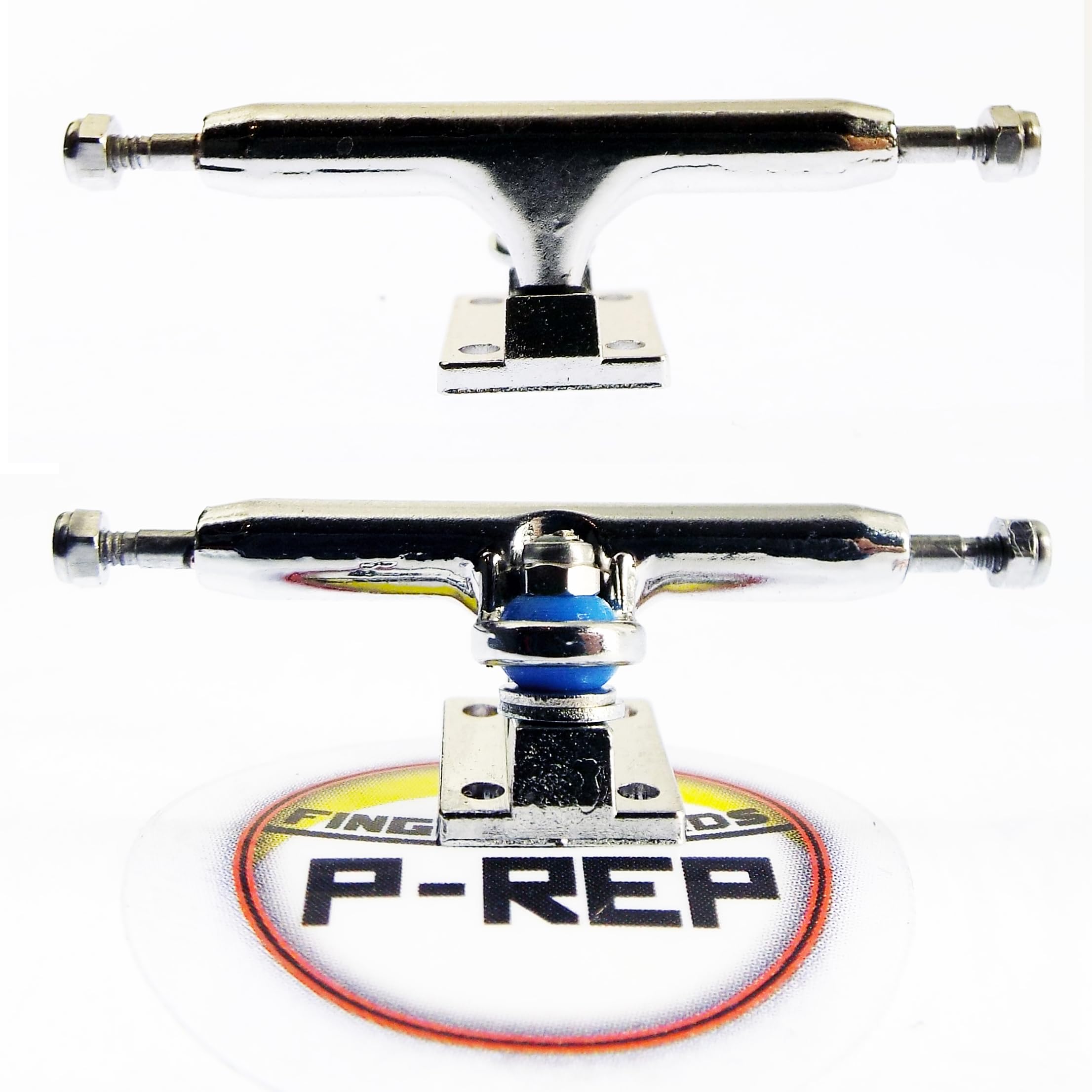 P-REP V2 Pro Performance Complete Wooden Fingerboard kit with Urethane Wheels and Bushings 34mm - Bandito