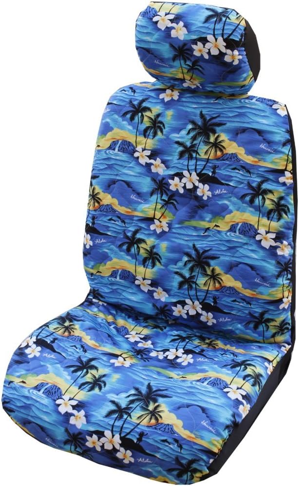 Best hawaiian seat covers separate headrest