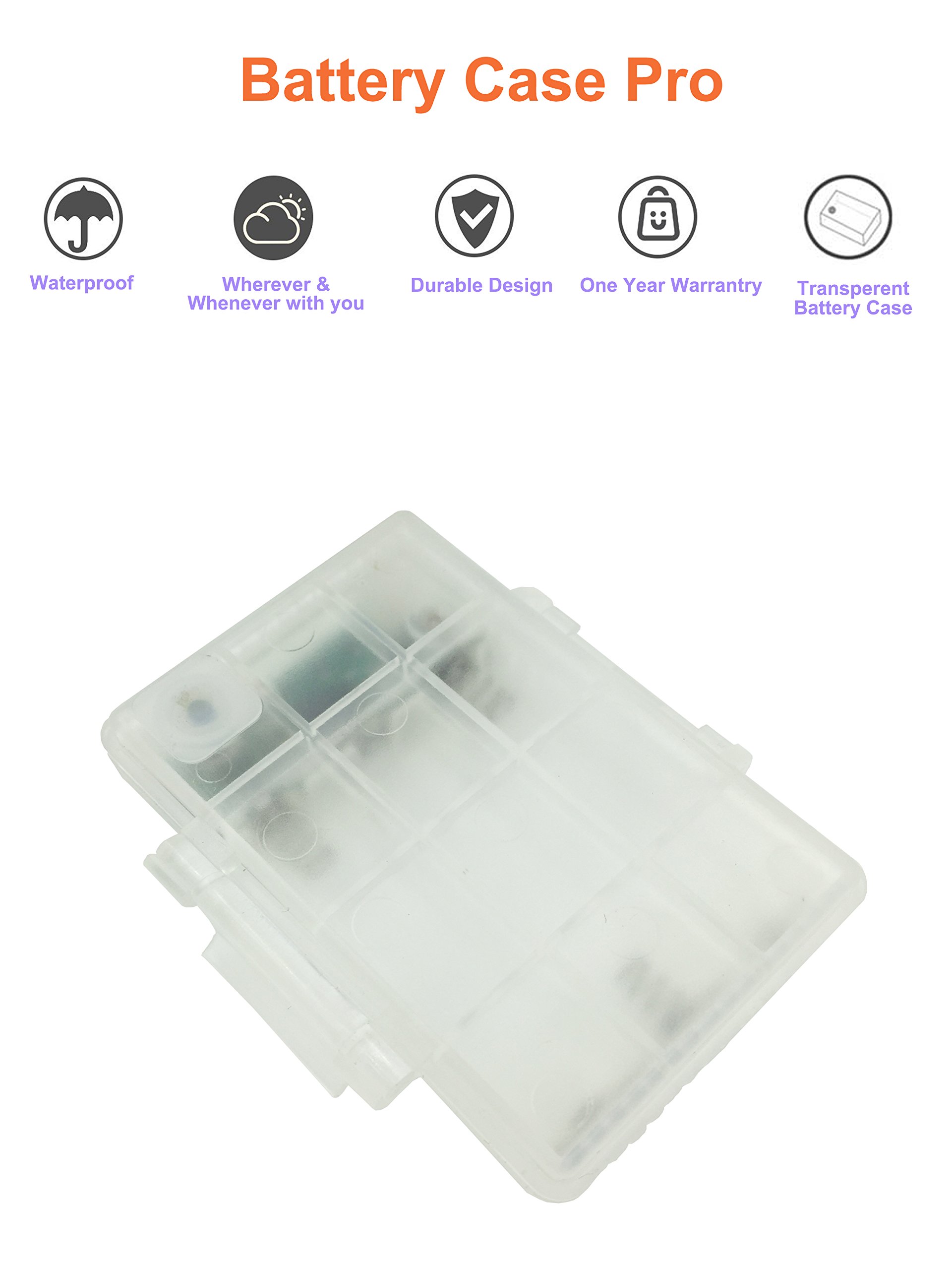 YKSH Indoor & Outdoor Led String Lights, Battery Powered Led Fairy String Lights with Remote and Timer Waterproof Multi Color Changing Light for Patio Parties Wedding Decoration Christmas Tree