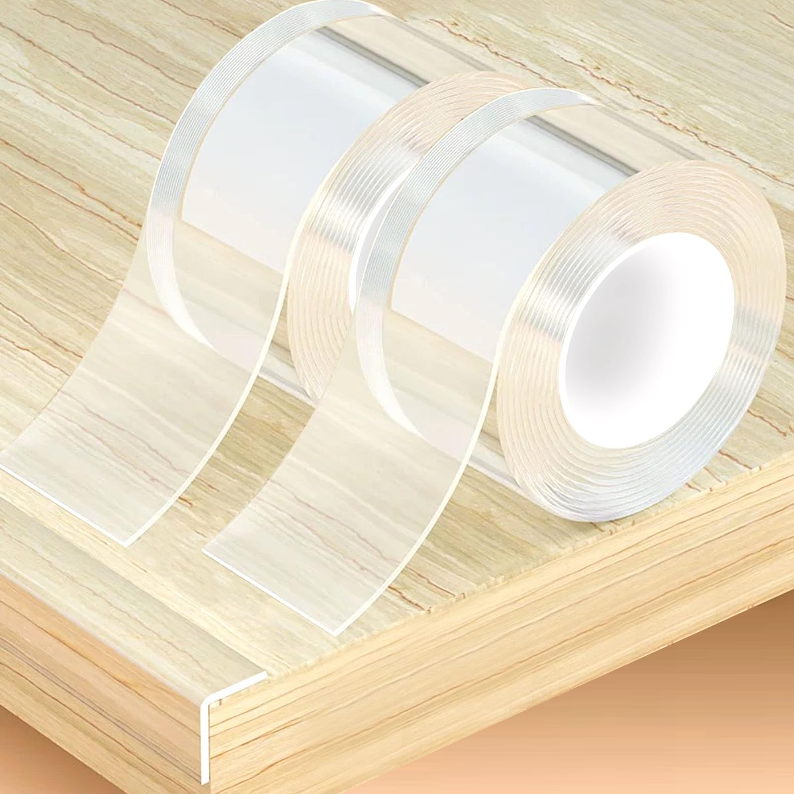 Photo 1 of Clear Soft Corner Protectors for Furniture Strip,2 in x 13.12 FT x 2 Rolls,Sharp Edge & Table Bumper,Window Edge,Wall Protector, Soft Corner Guards Safe for Proof,Table Corner Protectors in Family