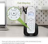 VTech CS1500 DECT Cordless Phone with Call Block, 1 Handset, White view 8