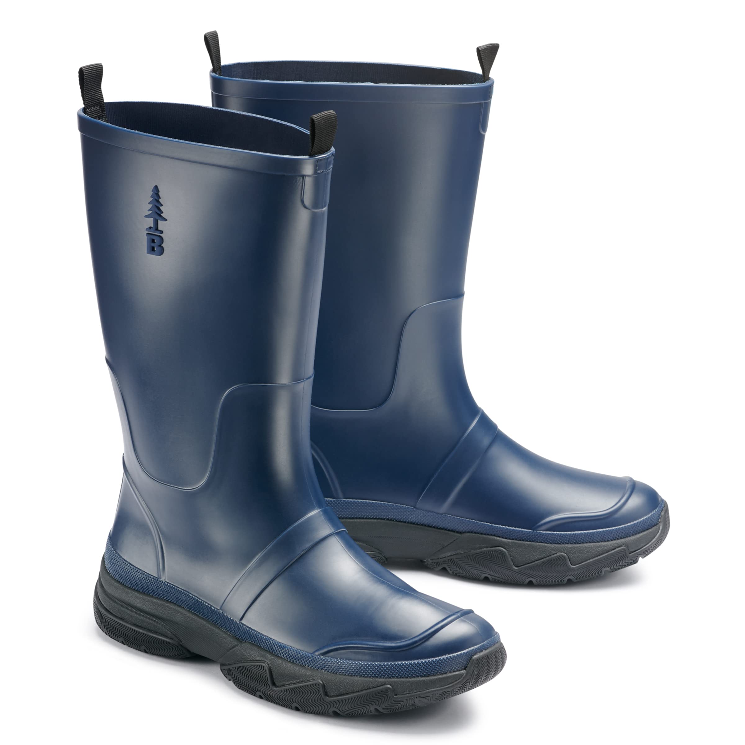Photo 1 of BASS OUTDOOR Men's Field Rainboot Ankle Boot, Dress Blue, 11