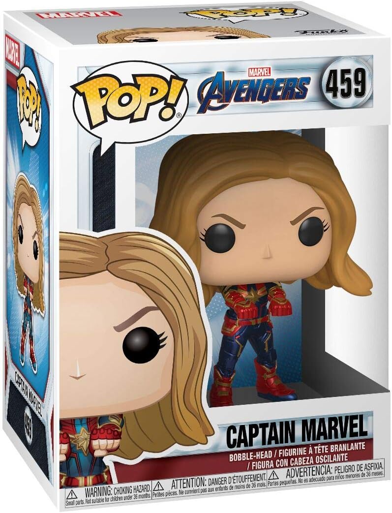 Pop! Bobble: Avengers Endgame: Captain Marvel: Amazon.es: Juguetes y juegos