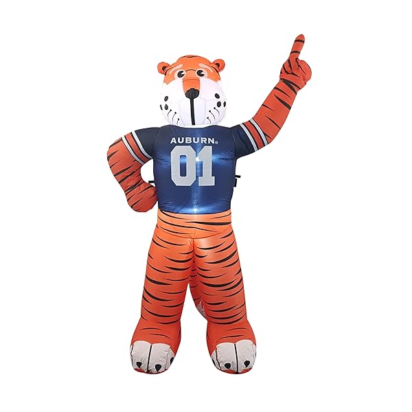 LOGO BRANDS NCAA AUBURN TIGERS 7FT INFLATABLE YARD...