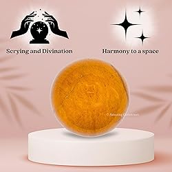 Amazing Gemstone Yellow Jasper Crystal Ball - 1