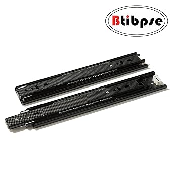 Btibpse 8 Inch Drawer Slides Full Extension Telescopic Ball