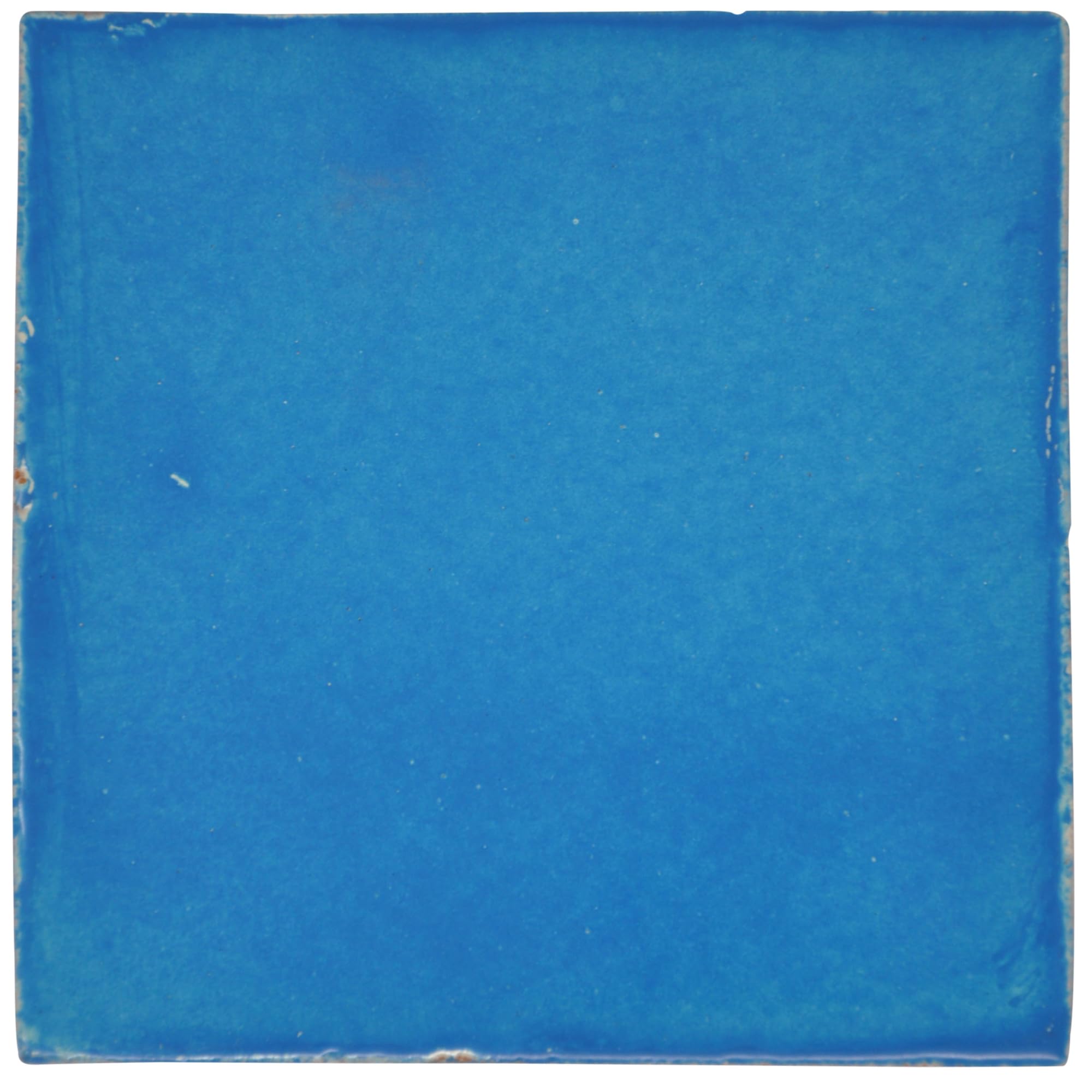 Tumia LAC Handmade Mexican Talavera Tile - Authentic Style Idurre Ceramic Tiles for Crafts, Backsplashes and Home Improvement - 10 Pack