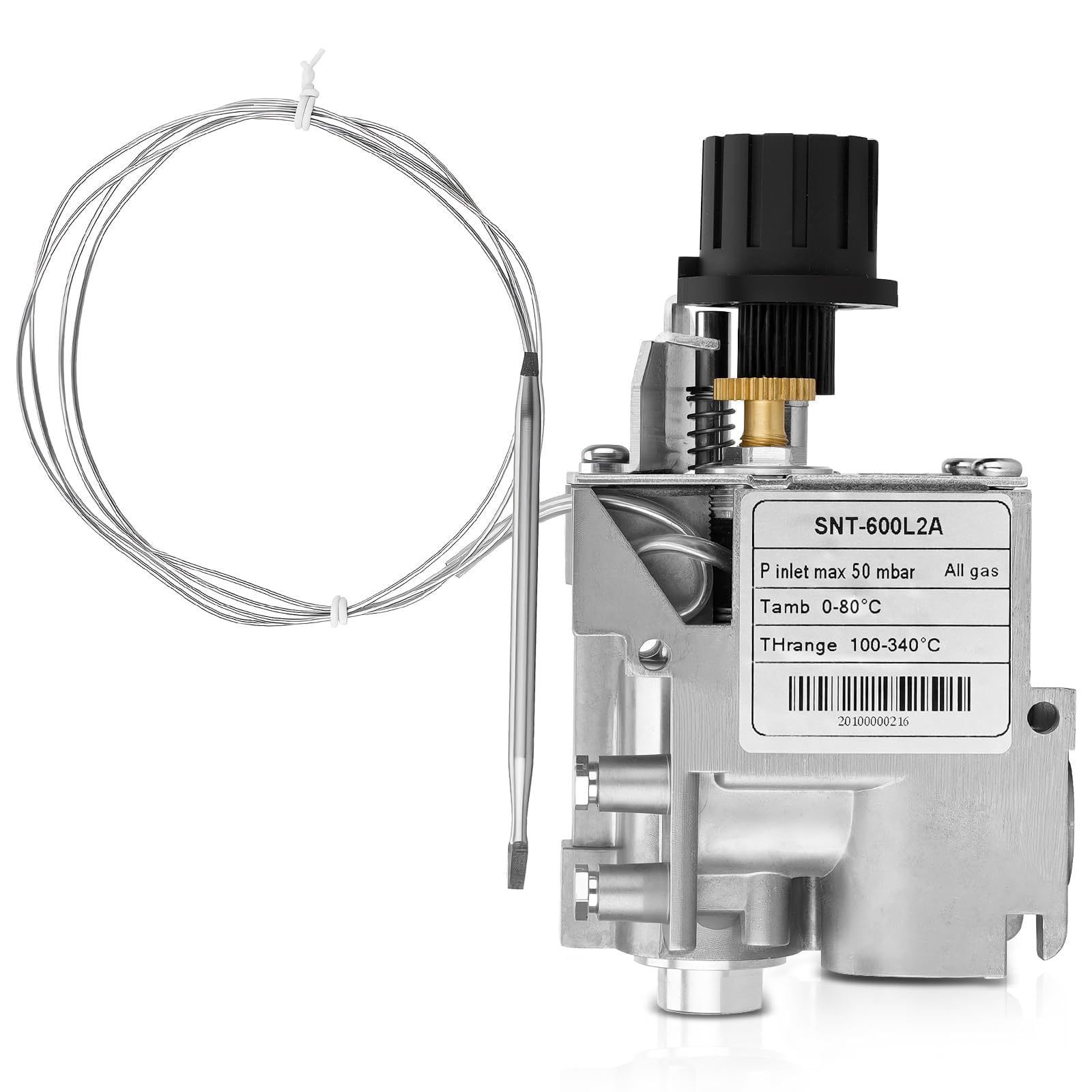 Photo 1 of 0085AP0012 Gas Control Valve Compatible with SIT 630 Eurosit 100~340? Gas Control valve, Compatible with Angelo Po, Berto's, Giorik, Lotus, Offcar, Tecnoinox, Lainox Kitchen Equipment Replace# 0630326