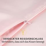 ZIMASILK 100% Mulberry Silk Pillowcase 19 Momme 80x80cm Pink view 6
