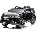 Licensed Land Rover Kids Electric Car, 12V Ride On Toy for Kids 3-8, Electric Car with Parent Remote Control, Music Player, Mp3 Player, Led