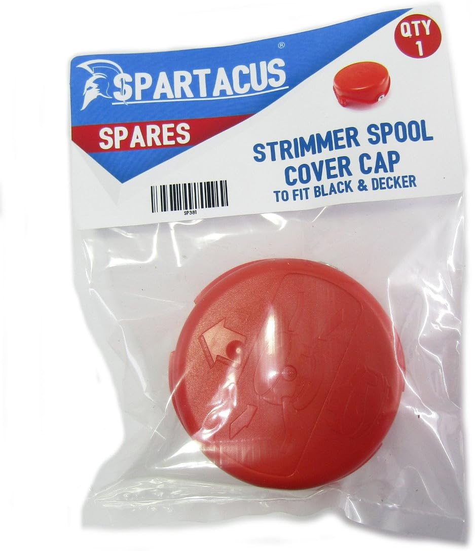 black and decker strimmer spool cover