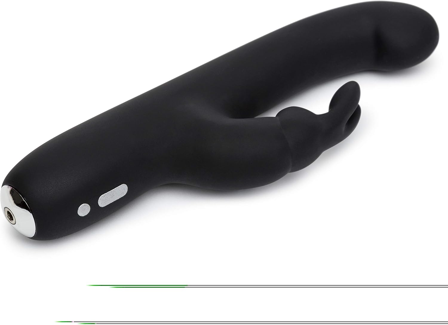 Lovehoney Happy Rabbit Rechargeable G-Spot Slim Black Rabbit Vibrator for Women - Image 4