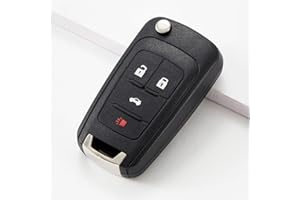 HelloAuto Key Fob Replacement Fits for Chevy Camaro Cruze Equinox 2010-2019, Key Fob for Impala Malibu Sonic Buick Regal Vera