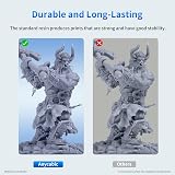 ANYCUBIC Standard 3D Printer Resin 1000g Grey 405nm LCD Compatible view 6