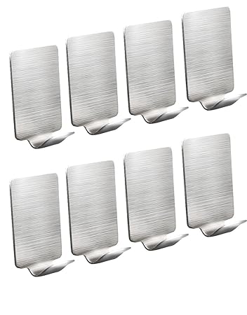 Badzubehör & -textilien Wand Handtuchhalter Edelstahl Selbstklebehaken