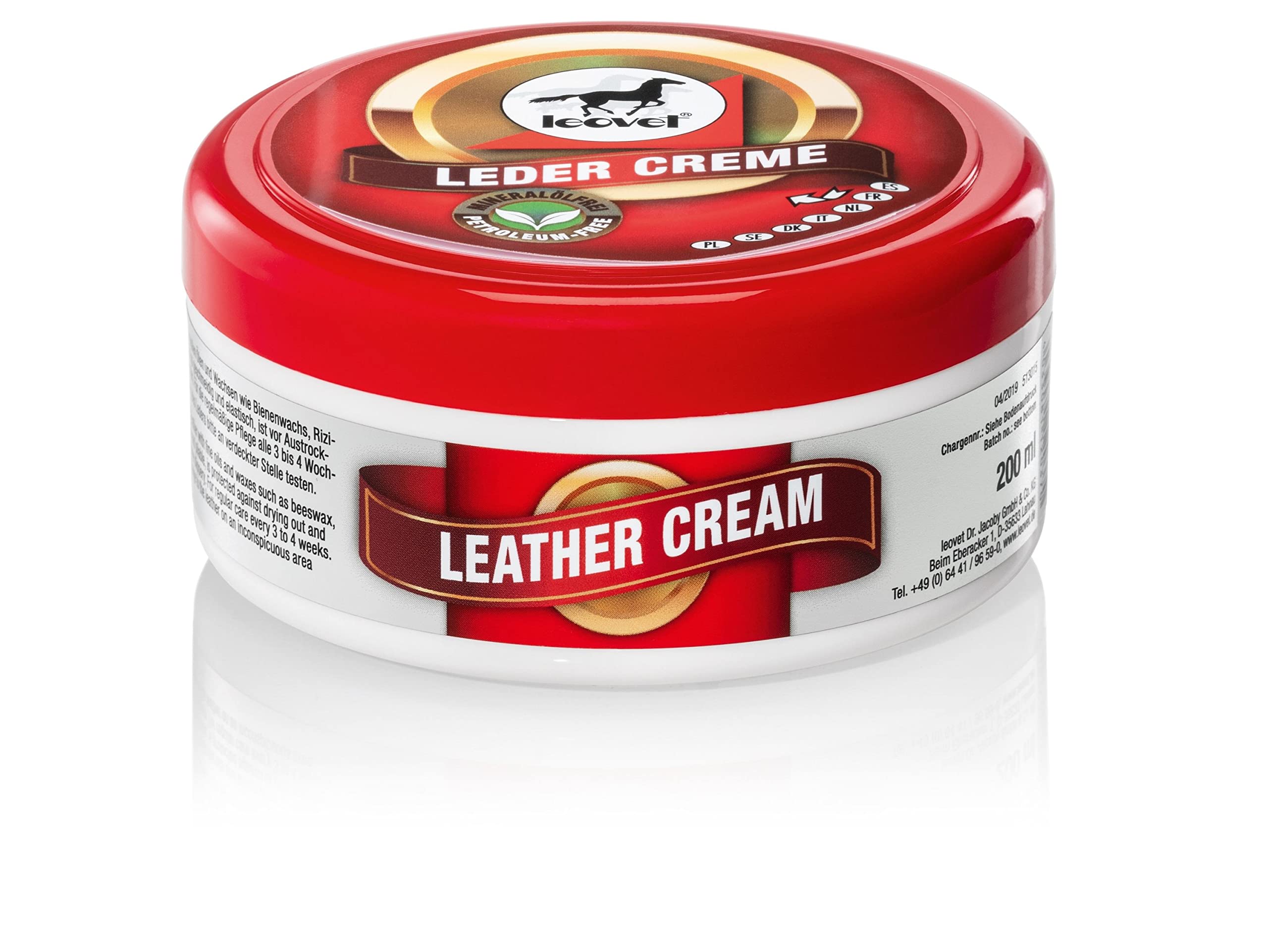 Leovet - Leather Cream- petroleum free