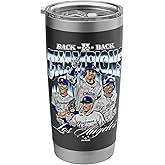 2025 Back to Back World Champions | Los Angeles D LA Series Stainless Steel Insulated Tumbler